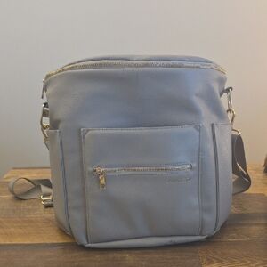 Gray Diaper Bag